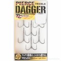 Тройные крючки Pierce Treble Dagger TC Coat #6 (6 шт.) HPD0576